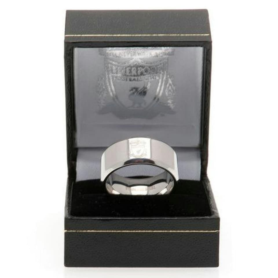 image 1 of Liverpool FC Band Ring - Silver - Medium