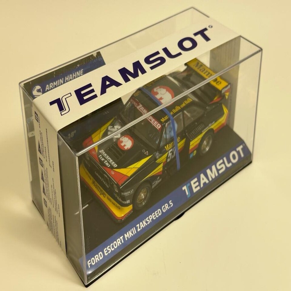 image 1 of Teamslot 13101 Ford Escort MKII Zakspeed GR 5 DRM Norisring 78 Armin Hahne 1:32