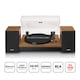 image 3 of LENCO LS-310WD - Turntable with Bluetooth and two separate speakers, wood