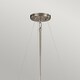 image 3 of Silver Coral 3 Light Ceiling Duo-Mount Pendant Classic Pewter, E27