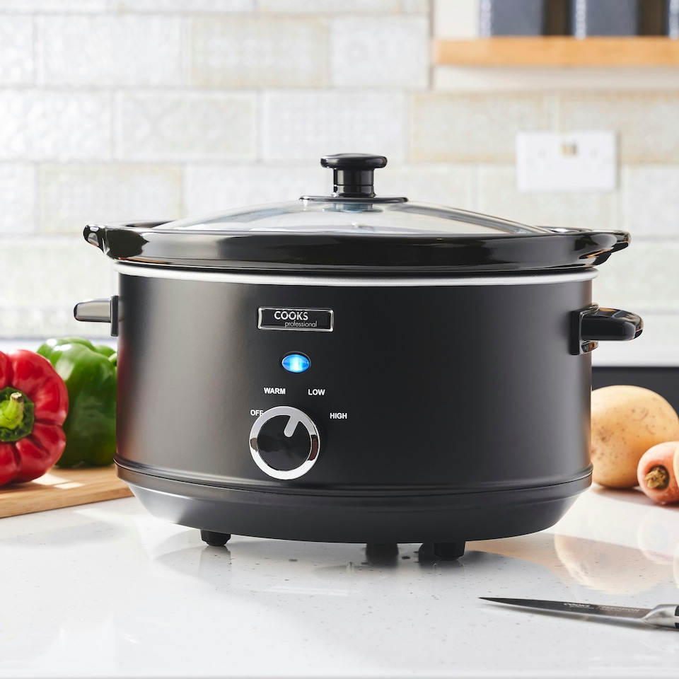 image 1 of Cooks Professional Slow Cooker | 3.5L | 2 Heat Settings plus Keep Warm Function | Removable Easy-Clean Ceramic Bowl