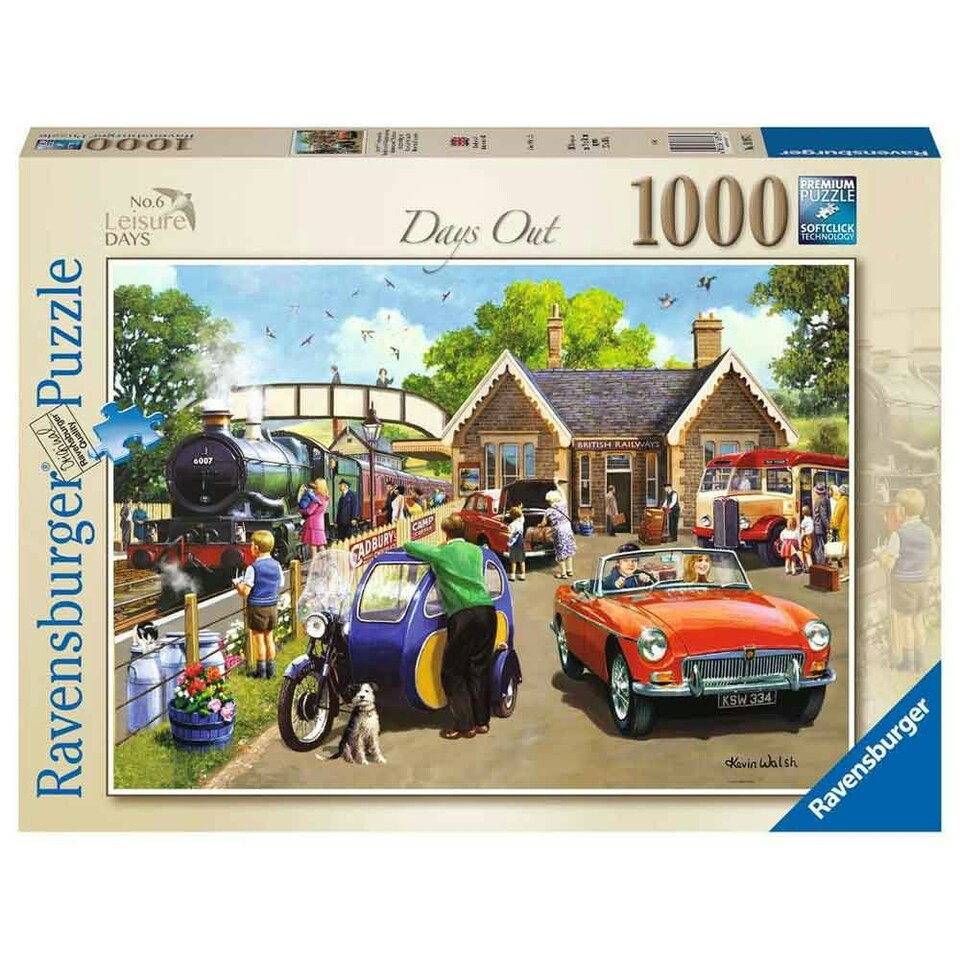 Ravensburger No.6 Leisure Days Out 1000 Piece Jigsaw Puzzle