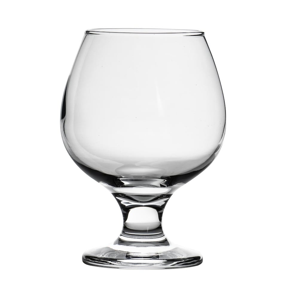 image 1 of LAV Misket Brandy Snifter Glasses - 390ml - Clear - Pack of 12