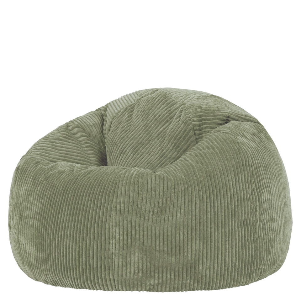 image 1 of Kingston Beanbag Corduroy Sage Green | Green | Sage Green | 1