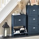 image 7 of SoBuy FSR78-B,Shoe Rack Storage Cabinet with 2 Flip Drawers | Blue | Blue | 1