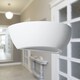 image 4 of Mazzaro - White E14 Plaster Wall Light | White | 1