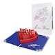 image 1 of Roses Love Heart Deign 3D Pop Up Valentine’s Day Card