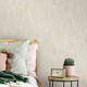 image 3 of Erismann Martinique Linear Vinyl Textured Wallpaper - Natural - 10m x 0.5m Cream