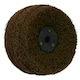 image 3 of Coarse Medium Fine Abrasive Scotch Mops Rust Paint Remover Polish 4" x 6 Row