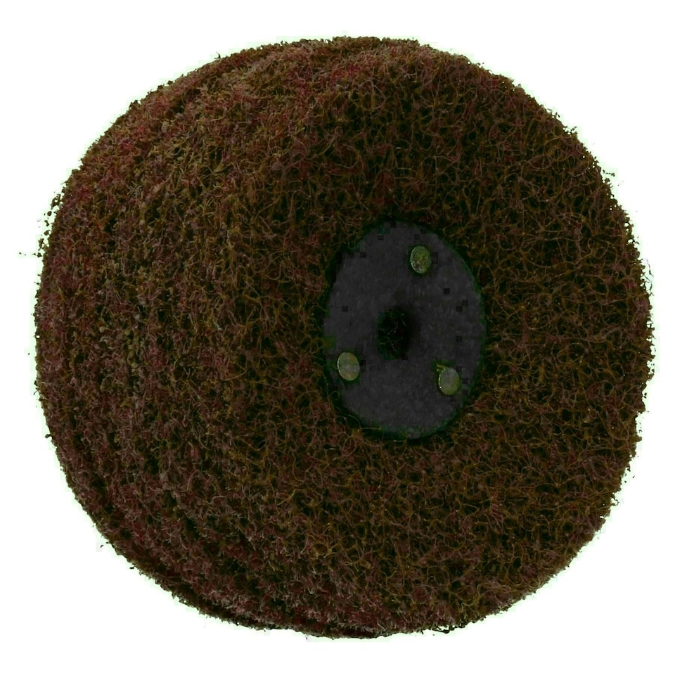 image 1 of Coarse Medium Fine Abrasive Scotch Mops Rust Paint Remover Polish 4" x 6 Row