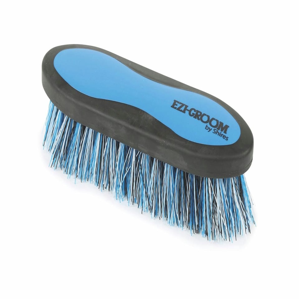 image 1 of Shires Ezi-Groom Dandy Brush Green | Small