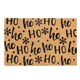 image 1 of Nicola Spring Christmas Coir Door Mat - 60 x 40cm - Ho Ho Ho