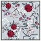 image 4 of Red & white winter floral (Picutre Frame) White | XS