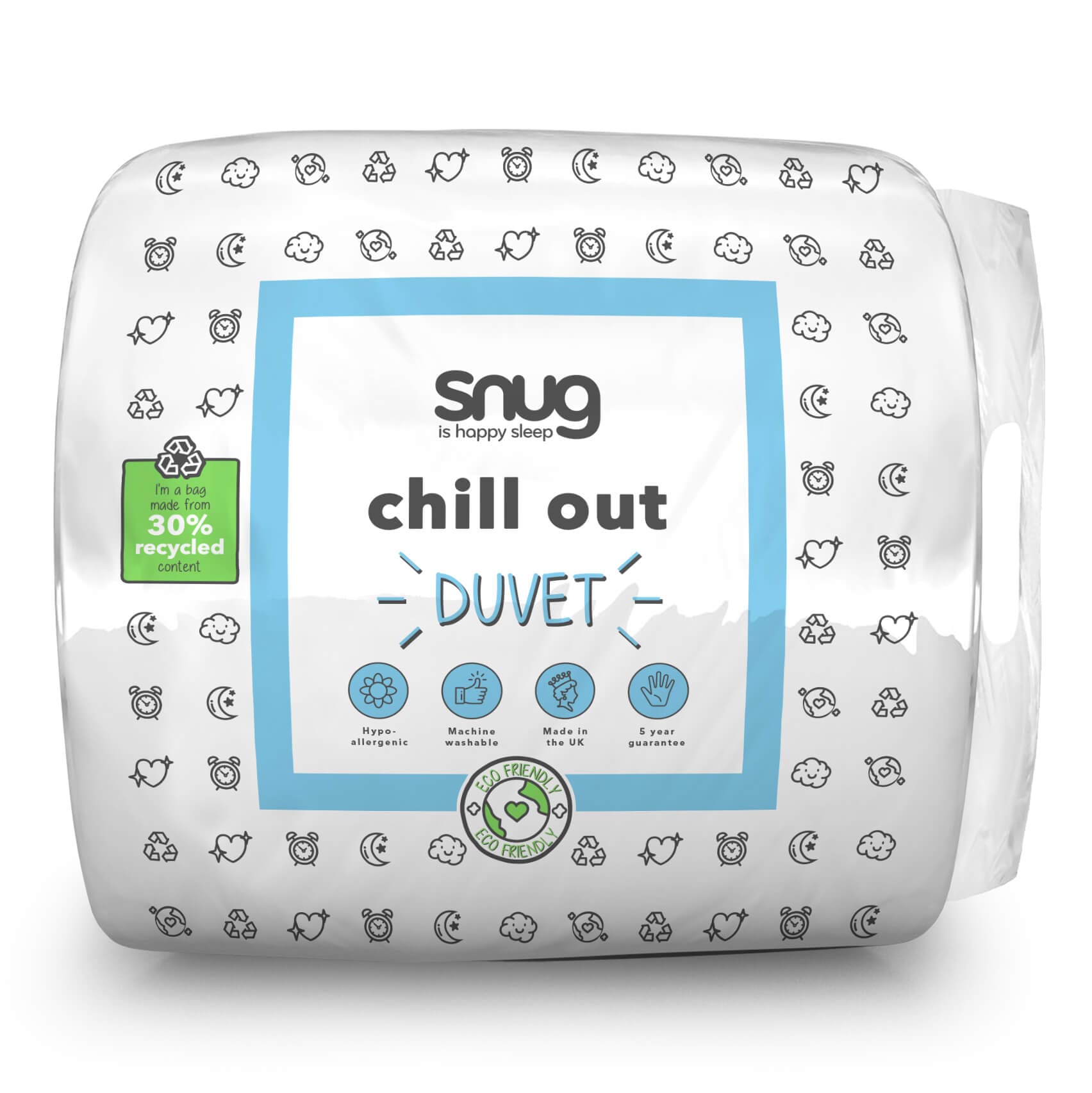 Snug Chill Out 4.5 Tog Duvet | White | King