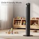 image 8 of HOMCOM Tower Fan WiFi App Control 101.8 cm | Black | Black | 31.5 x 31.5 x 101.8 cm