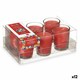 image 1 of Scented Candle Set Acorde 48-A-AR Red fruits Glass (12 Units) N/A