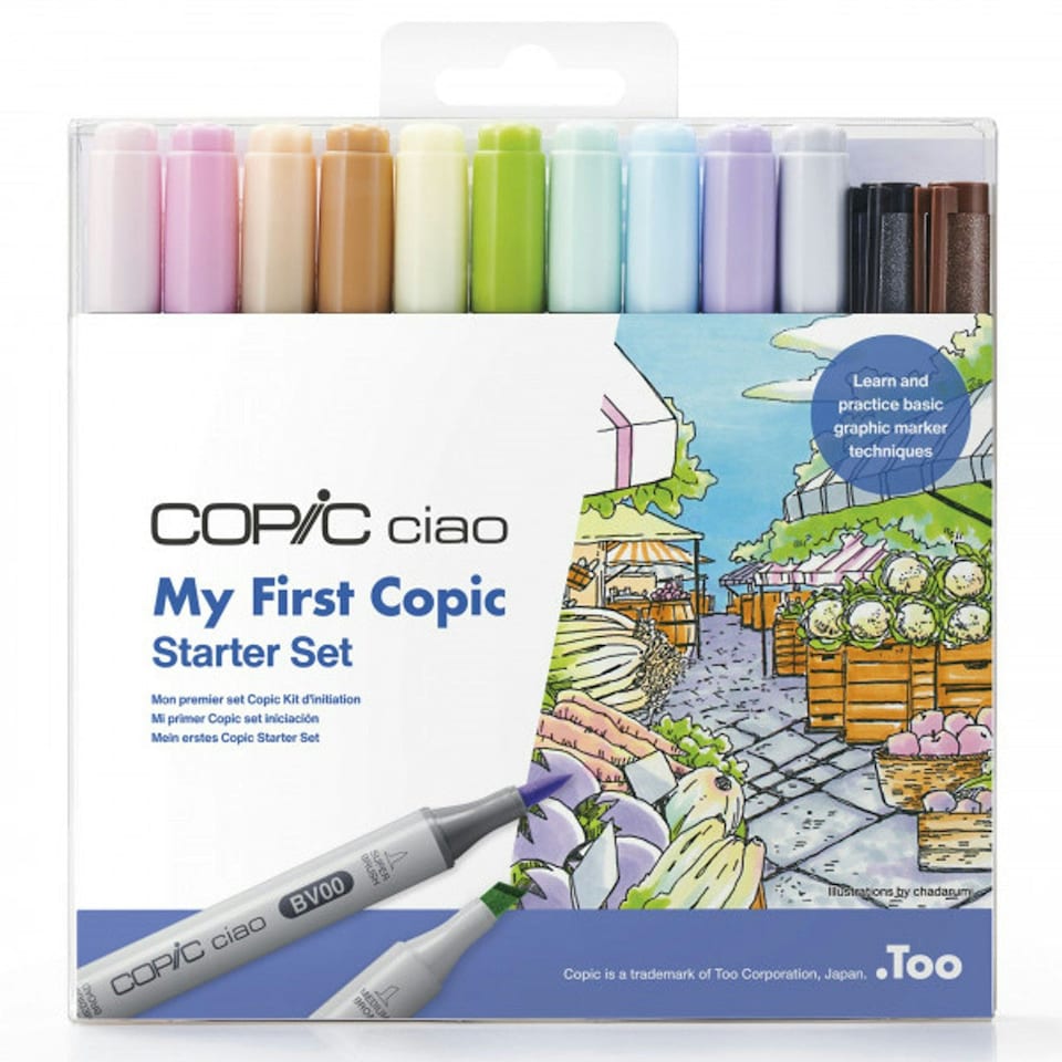 image 1 of Copic My First Copic Starter Set, Multicoloured, Single Unit