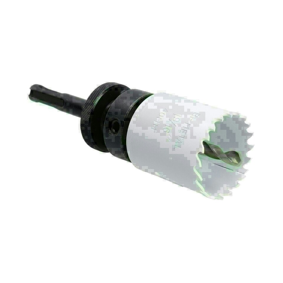 image 1 of 40mm HSS Hole Saw Holesaw Bi-Metal Cutter with SDS Plus Arbor Adaptor
