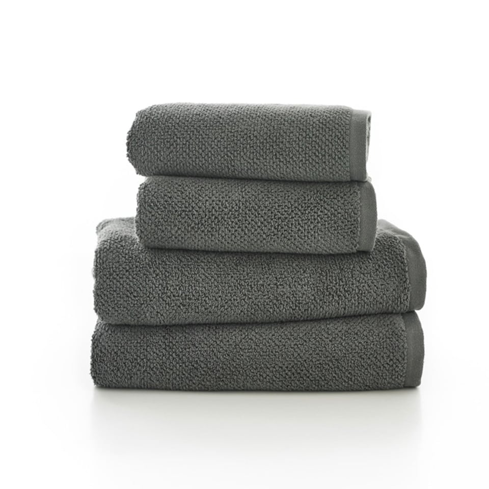image 1 of Romeo 100% Cotton Absorbent Soft Bathroom Towels - Hand, Bath, Sheet Grey | Charcoal | Hand towel