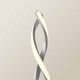 image 5 of ValueLights Infinity Double Twist Integrated LED Table Lamp | Silver