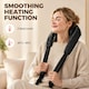 image 4 of HOMCOM Cordless Neck Massager with Heat, 4D Shiatsu Shoulder Massager