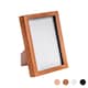 image 1 of Nicola Spring A5 (6 x 8") Photo Frame - Dark Wood - 3D Photo Frame Picture Frame Box Portrait Display Case (23.5 x 17cm)