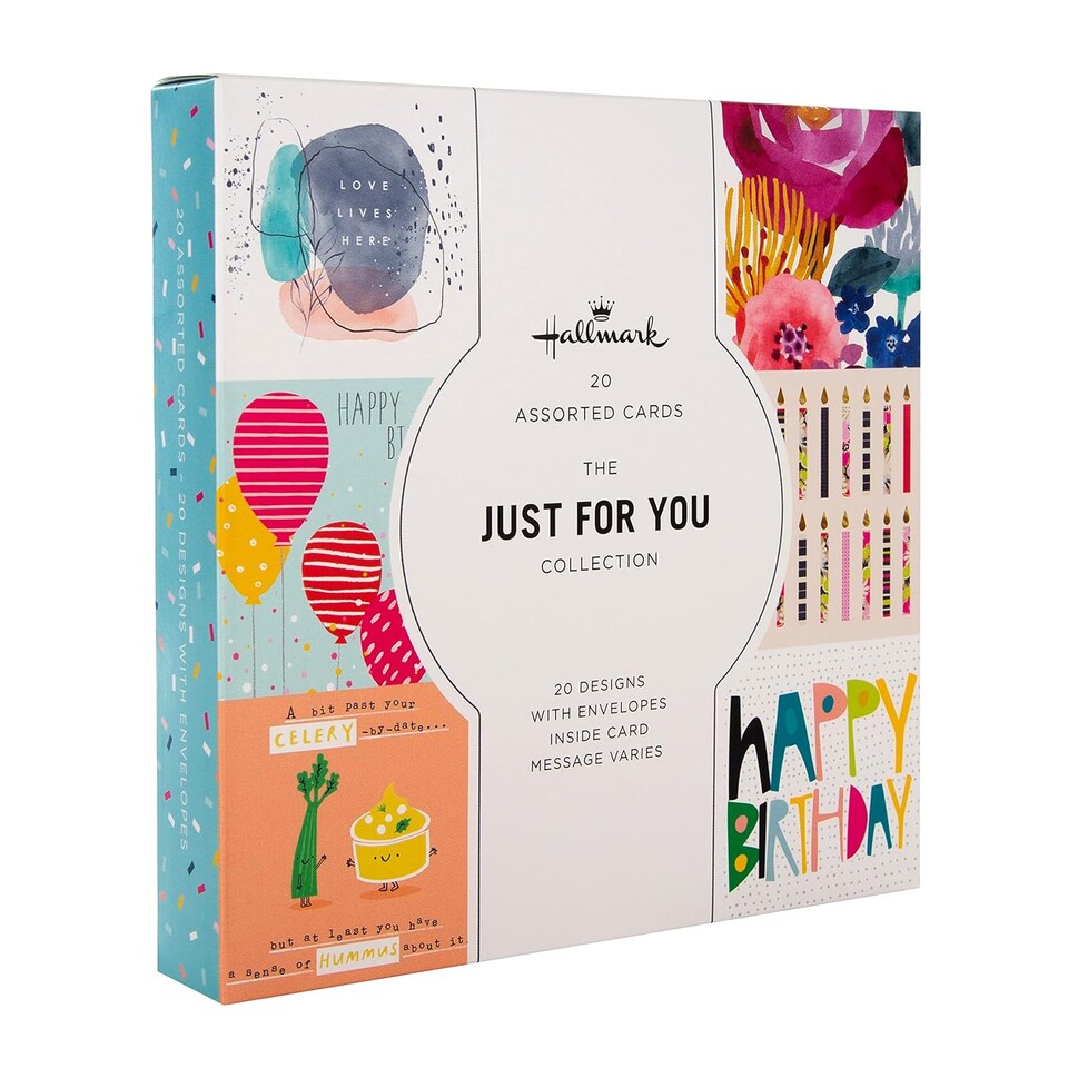 image 1 of Contemporary Designs Multipack of 20 in 20 Designs Birthday and Blank Cards