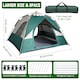 image 7 of 4-6 Person Family Multicoloured Camping Tent