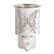 image 2 of Aroma Electric Plug In Wax Melter 13cm White - Butterfly White