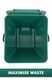 image 5 of Gardening Delights 20 Litre Food Waste Caddy with Locking Lid