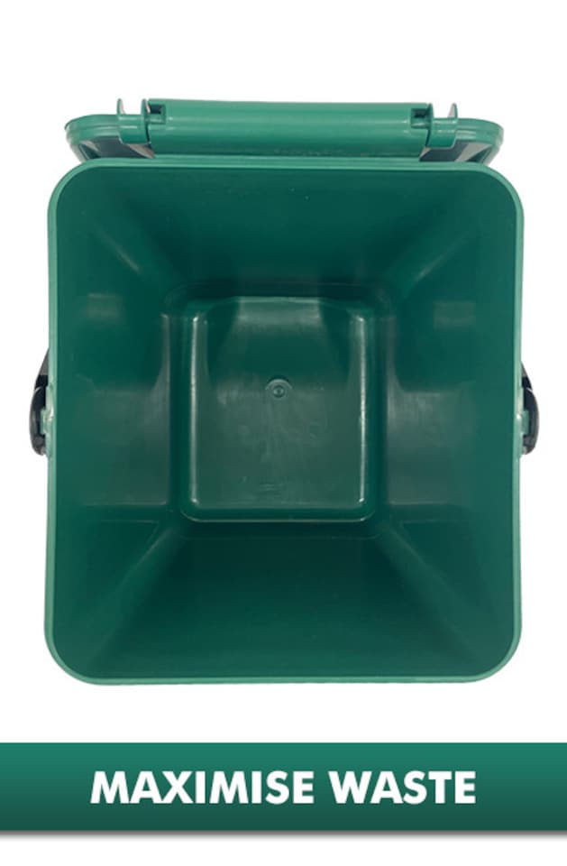 image 1 of Gardening Delights 20 Litre Food Waste Caddy with Locking Lid