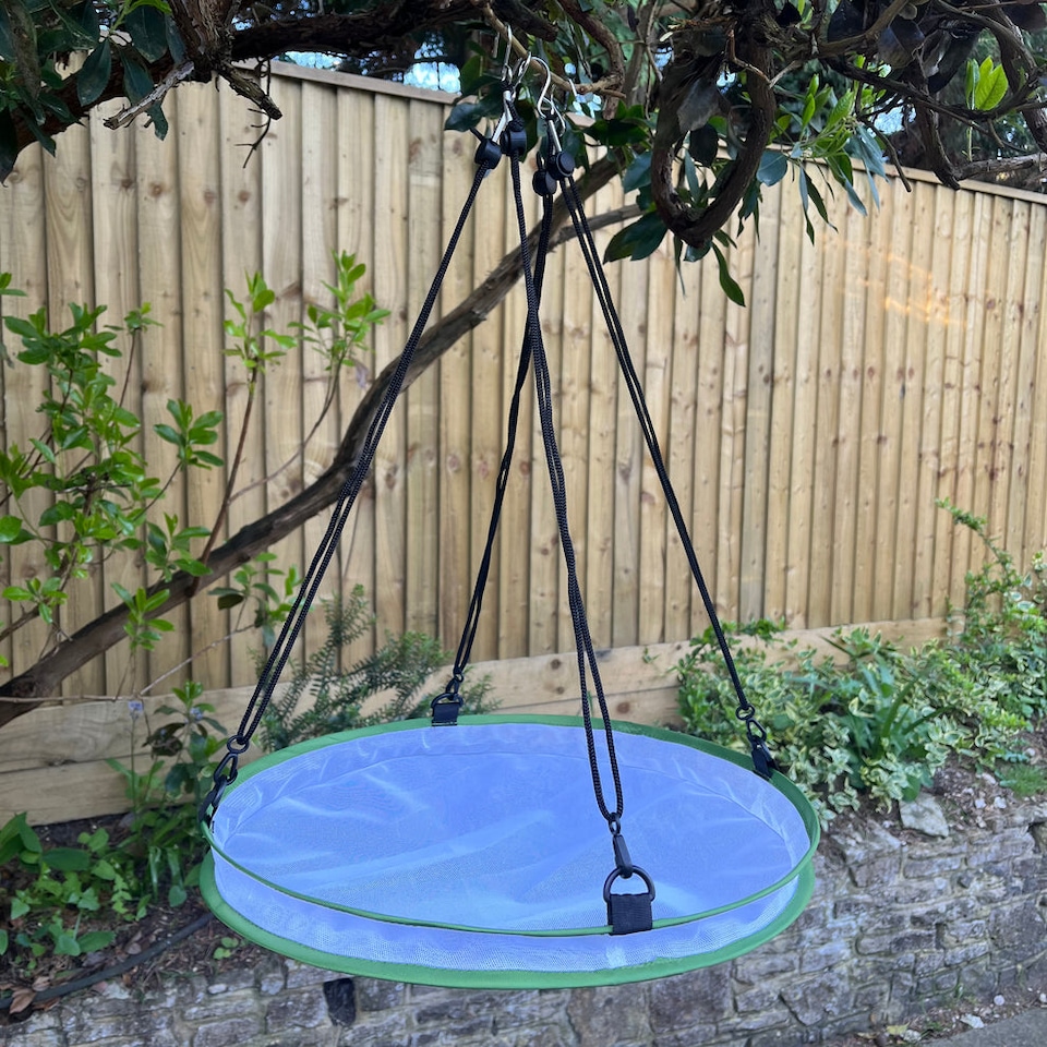 image 1 of Large Mesh Bird Feeder Seed Catcher Tray