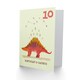 image 2 of Dinosaur Stegosaurus 10 Year old Child Kids 10th Birthday Card