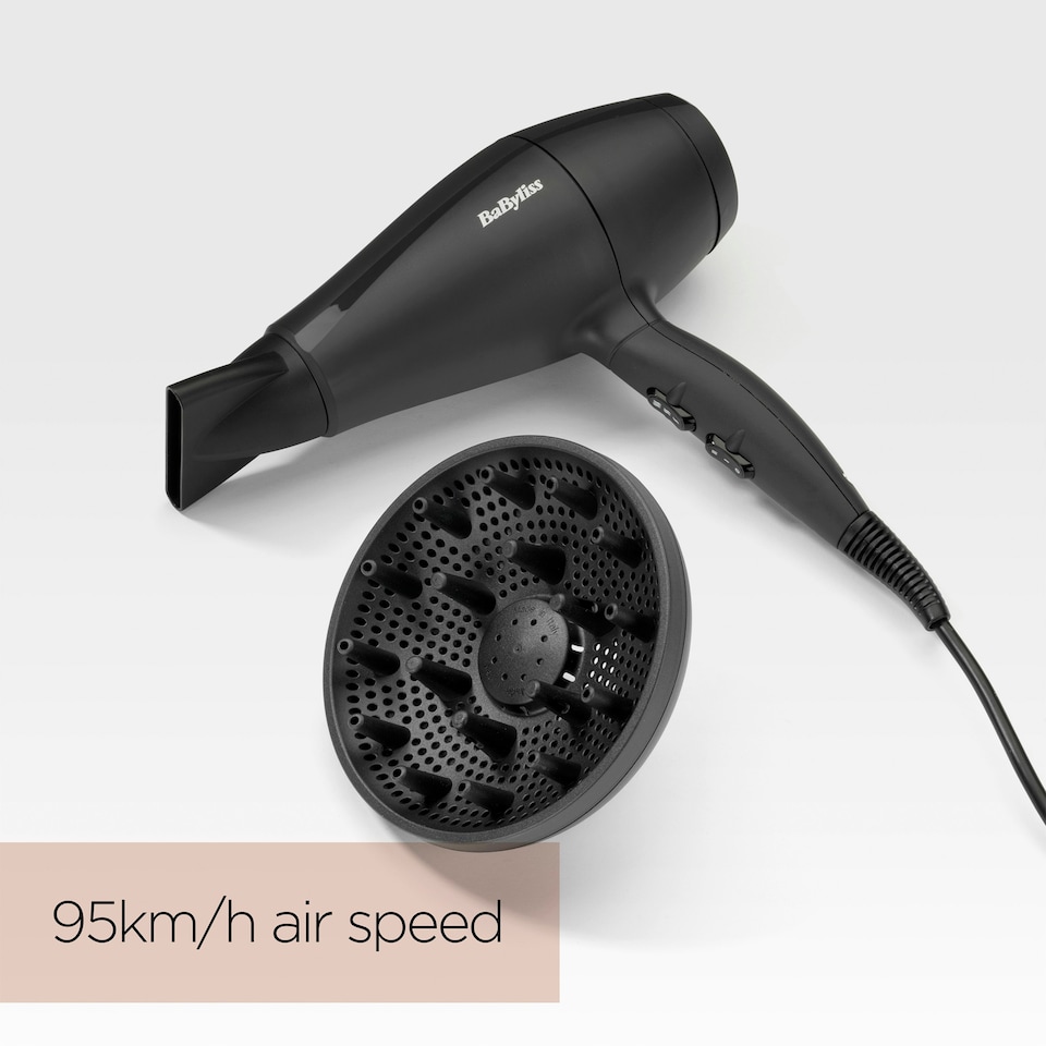 image 1 of BaByliss 5910U Power Dry Light 2000 Hair Dryer