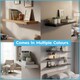 image 7 of Harbour Housewares 100cm Floating Wall Shelf - Photo Gallery Bookshelf Wall Shelves for Storage & Display | Grey | Grey | 2