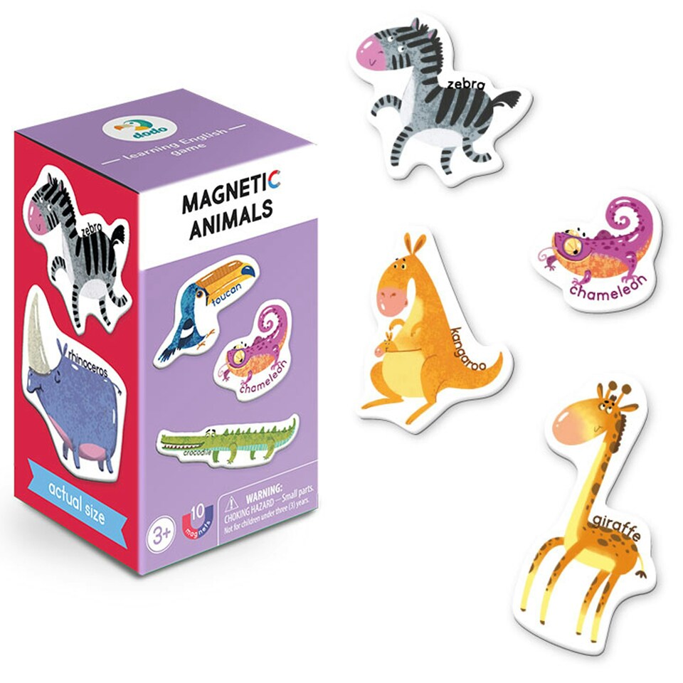 image 1 of Dodo Magnetic Animals 10 Pieces