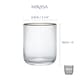 image 8 of Mikasa Tumbler Glasses Set Clear Ridged Crystal 380ml Set of 4