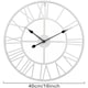 image 2 of Living and Home Vintage Wall Clock with Roman Numerals for Home Decor
