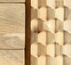 image 4 of Edison 4 Drawer Chest - Solid Mango Wood - L40 x W85 x H80 cm