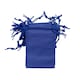 image 2 of Pack of 25 Blue Coloured 12x9cm Non-Woven Drawstring Bags | Blue