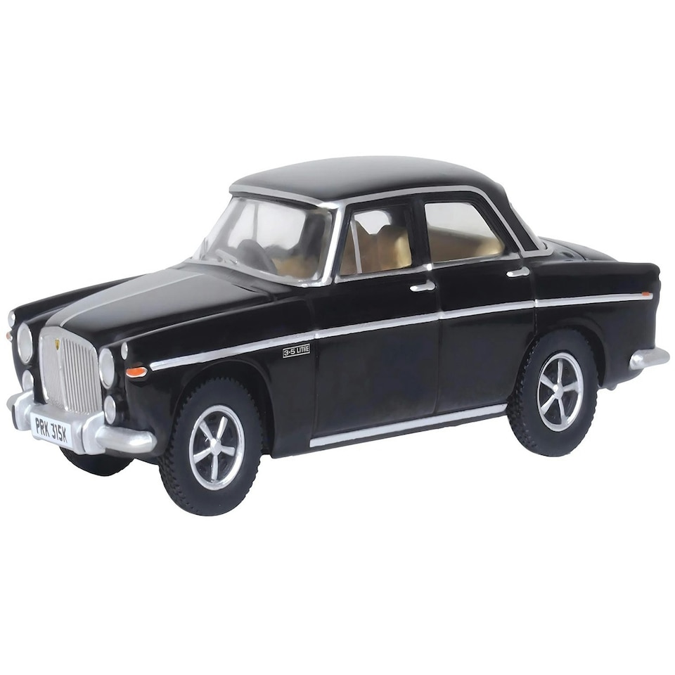 Oxford Diecast Rover P5B Black Wilson/Thatcher