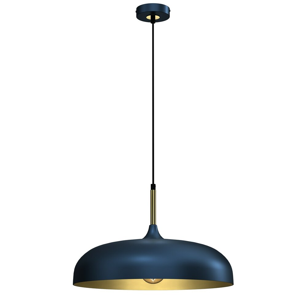 image 1 of Milagro Pendant Lamp Lincoln Blue 1xE27