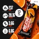 image 3 of Warrior Creatine  Protein Bars 12 x 75g – 20g High Protein Bar, 5g Creatine, Low Sugar High Fibre Oat  Bars, Meal Replacement Bars (Salted Caramel Brownie)