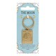 image 3 of Something Different The Moon Tarot Vintage Keyring - Gold - One Size