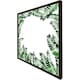 image 3 of Green botanical leaves (Picture Frame) Grey | L