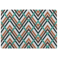 Coloured Geometric Zig Zag (Rug) Multi | XL: 160x230cm