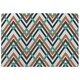 image 1 of Coloured Geometric Zig Zag (Rug) Multi | XL: 160x230cm