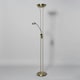 image 4 of BHS Mother and Child LED Floor Lamp | Bronze | Antique Brass | 1