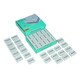 image 1 of Pack of 45 Classmaster Plastic White Erasers
