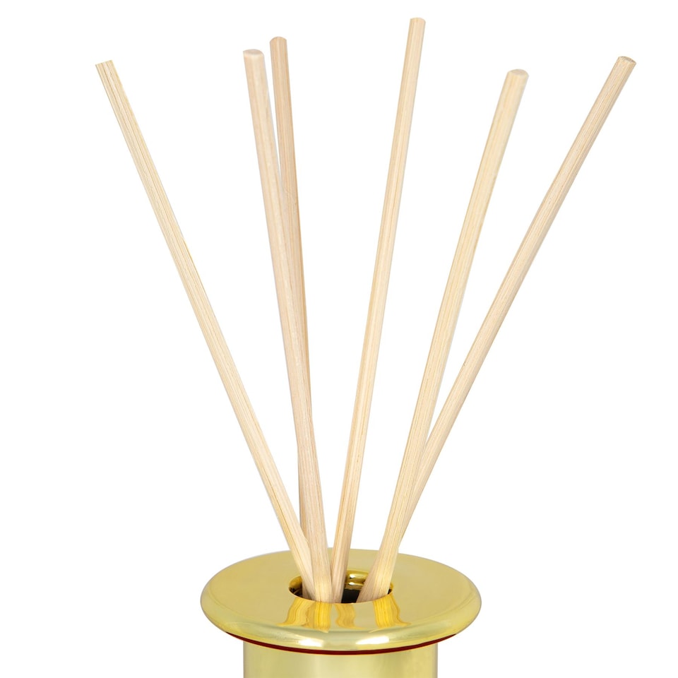 image 1 of Nicola Spring Glass Reed Diffuser - 200ml - Lemongrass